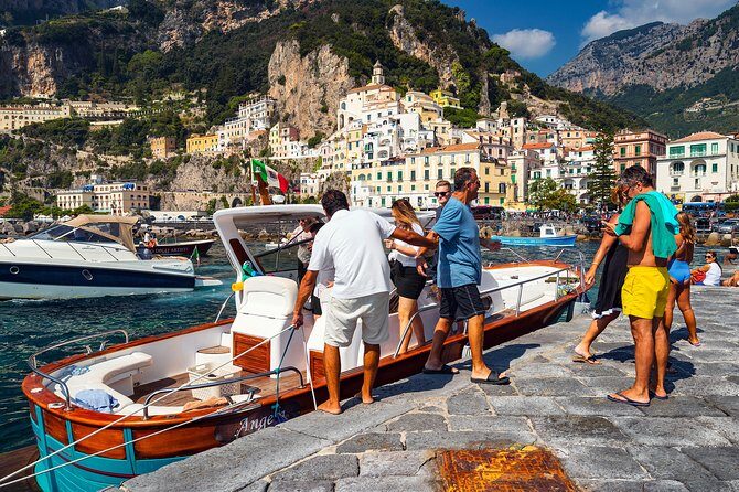 Amalfi Coast Boat Tour from Sorrento with Positano Visit - Comfort on board: Wi‑Fi, seating choices, and choppy-water reality