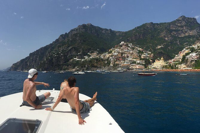 Amalfi Coast Full Day Private Boat Excursion from Praiano - Marmorata near Ravello: the green, swim-friendly stretch you’ll remember