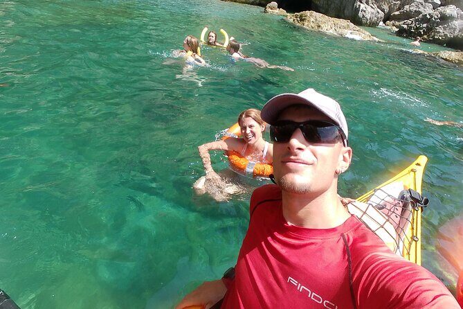 Amalfi Coast : Kayak-Snorkeling tour Pandora Cave & Hidden beach - What you get for the price: $66.54 feels fair for the full water day