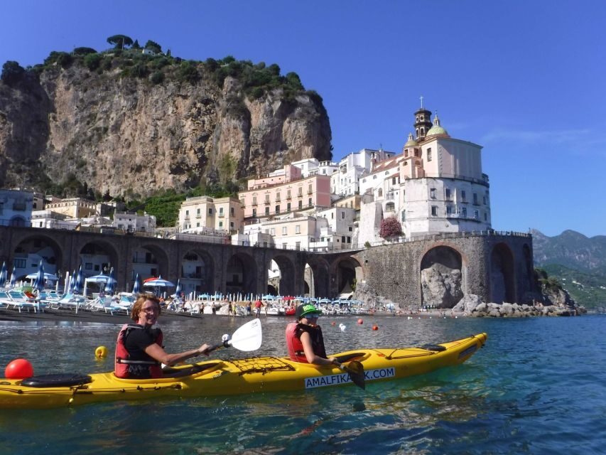 Amalfi Coast: Kayak Tour with Snorkeling and Grottoes Visit - Snorkeling on a sea-only beach: how the break works and how to prepare