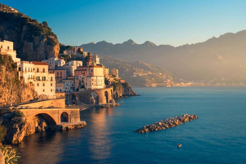 Amalfi: Sunset Boat Tour with Fruit and Drinks - Saint Andrew Grotto and the Arc of Lovers: the natural-history stops