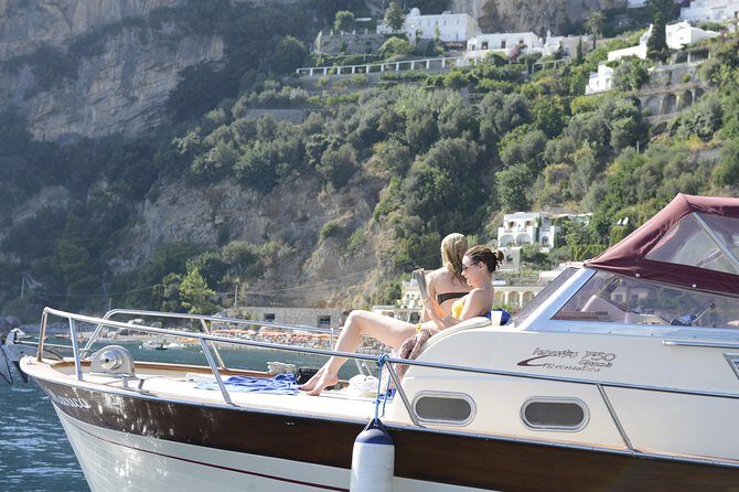Capri Boat tour from Positano with Light Lunch, Drinks & Swim - Sorrento coastline cruising: Marina Grande to the Roman ruins