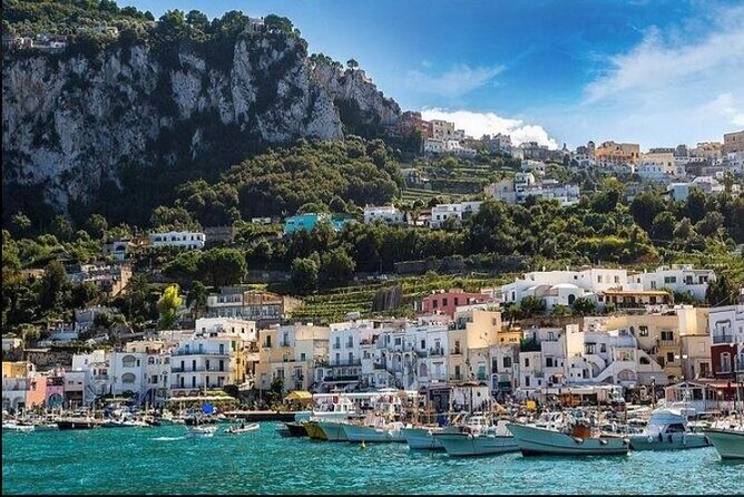 Capri Deluxe/First to Blue Grotto/from Sorrento Positano & Amalfi - Monte Solaro Chairlift: The Highest Views on the Island