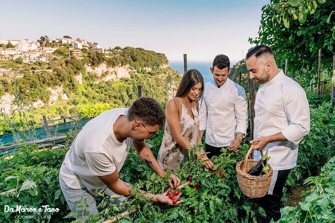 Cooking class Amalfi Coast by Marco and Tano - The Terrace Meal: Wine, Limoncello, and That Amalfi-View Feeling