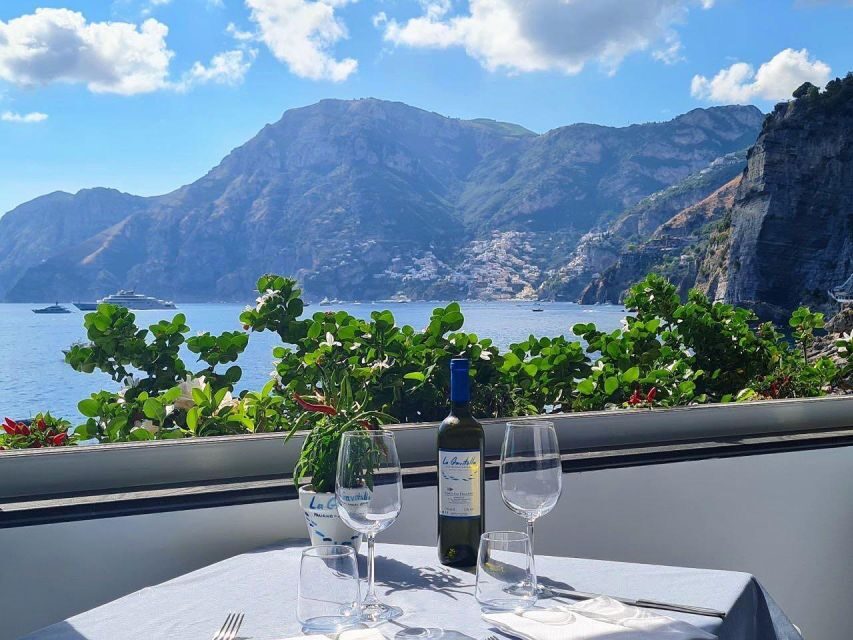 From Amalfi: 7H Amalfi Coast - Group Tour by boat - Morning cruise from Amalfi to Positano: the quieter approach