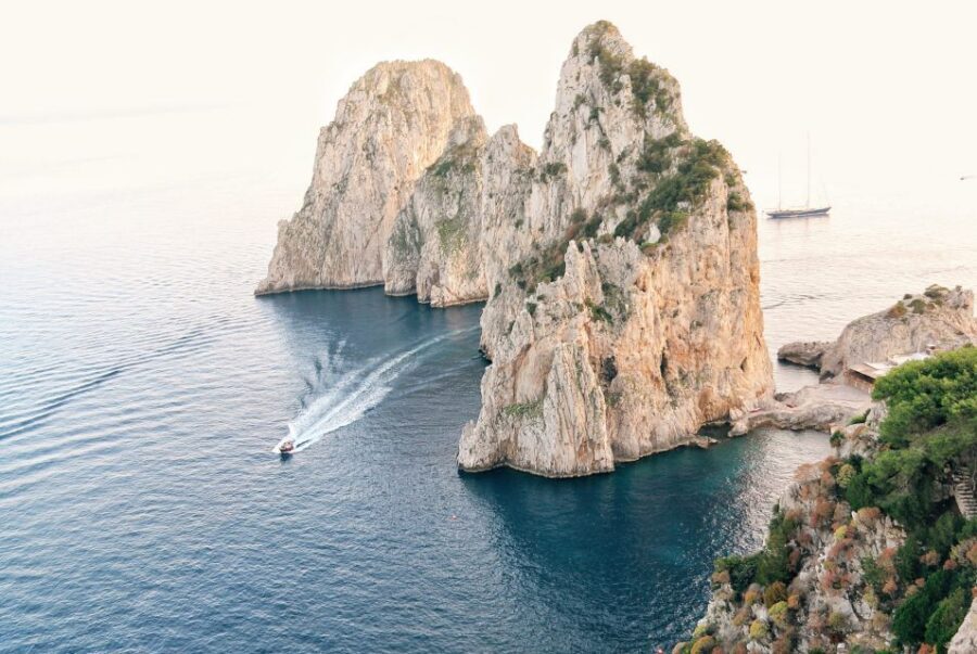 From Amalfi Coast: Capri and Anacapri Full-Day Guided Trip - Fast Ferry From Amalfi or Maiori: Your Scenic Start to Capri