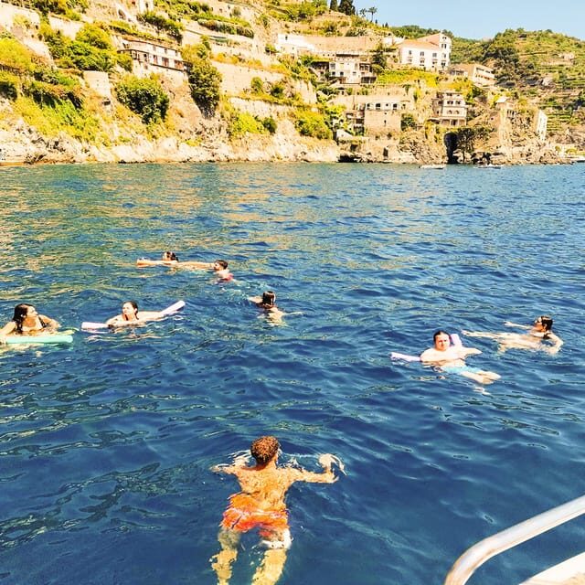 From Amalfi: Coast & Furore Fjord Boat Tour with Swim Break - Key points before you go
