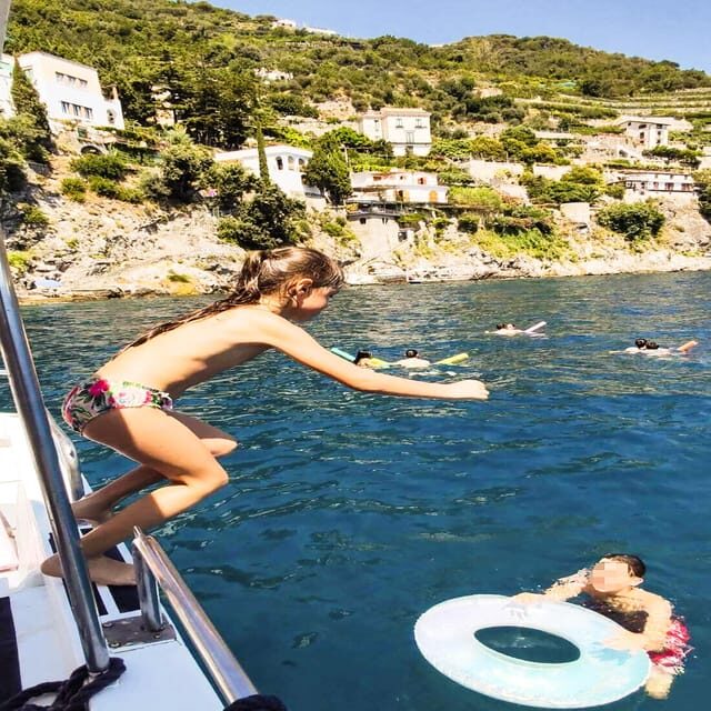 From Amalfi: Coast & Furore Fjord Boat Tour with Swim Break - Two Hours of Amalfi Views From the Water