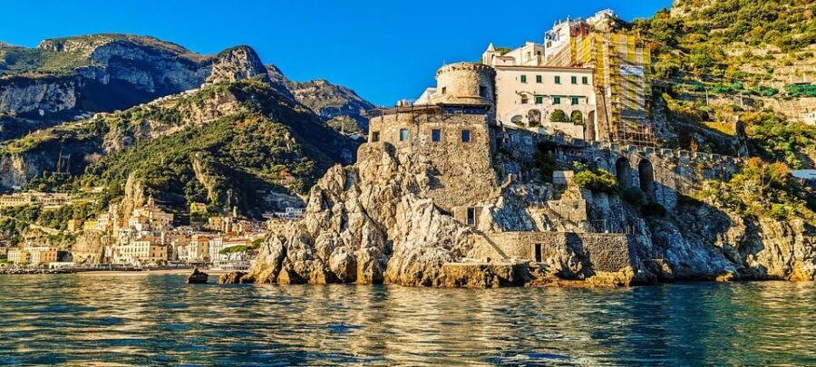 From Amalfi: Coast & Furore Fjord Boat Tour with Swim Break - English/Italian Guidance That Actually Helps You Follow Along