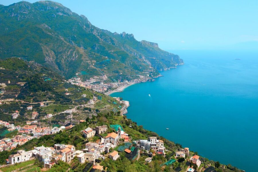 From Naples: Amalfi Coast Day Trip with Driver - Sorrento: Bay Views, Marina Grande, and Panoramic Terraces