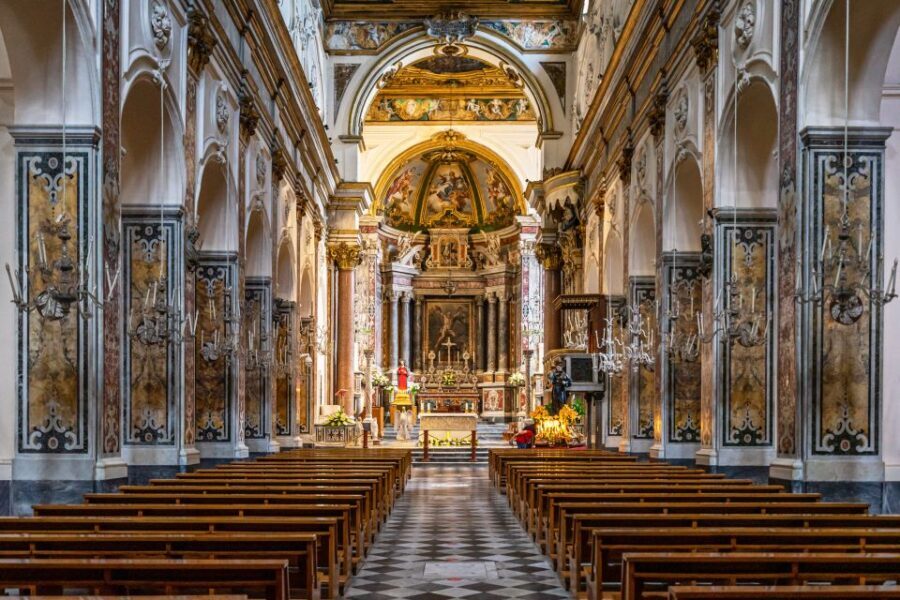 From Naples: Ferry to Amalfi and Positano - Positano free time: Spiaggia Grande, boutiques, and terrace viewpoints