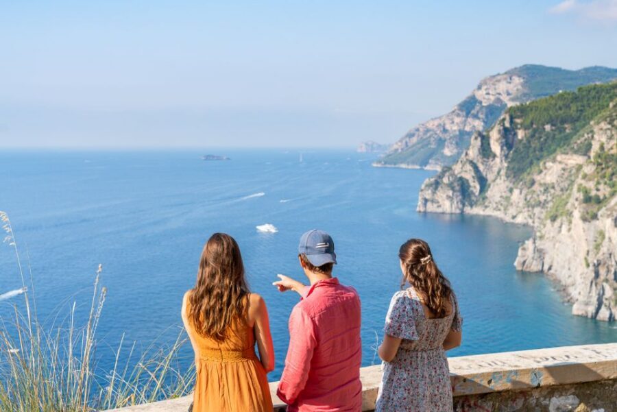 From Naples or Sorrento: Amalfi Coast Full-Day Trip - Positano First: Amerigo Vespucci Square and an Hour to Wander