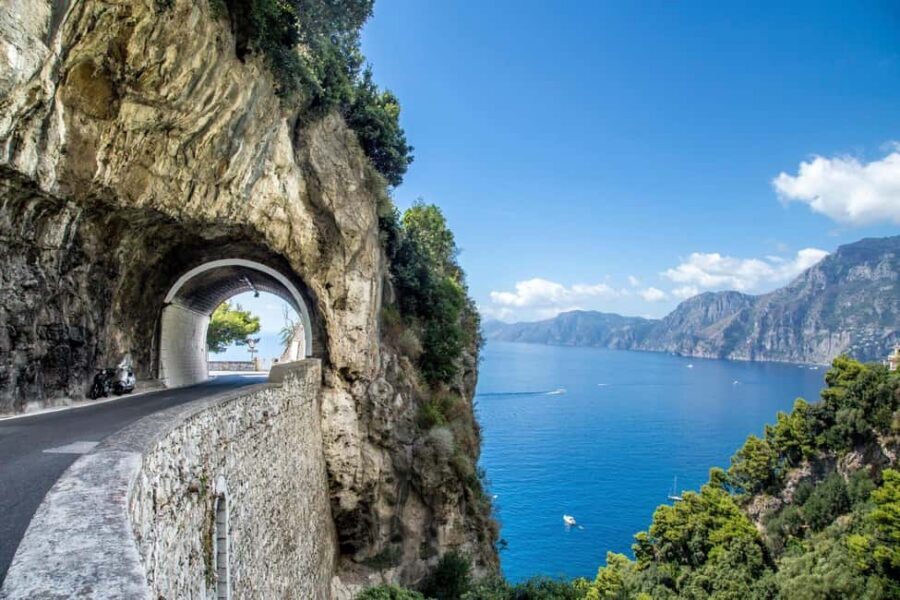 From Naples: Pompeii & Amalfi Coast Full-Day Trip with Lunch - Pickup at Naples Hotels and Cruise Terminals (Worldtours Sign Included)