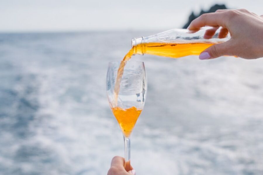 From Positano: Amalfi Coast Sunset Cruise - Group Tour - From Positano to Praiano: cliff views and the Gavitella area