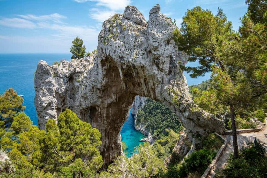 From Positano: Day trip to Capri - Group Tour by boat - Green Grotta and Punta Carena: the stops that feel cooler than Capri crowds