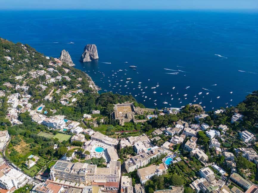 From Positano: Day trip to Capri - Group Tour by boat - Blue Grotto is optional: plan for both outcomes