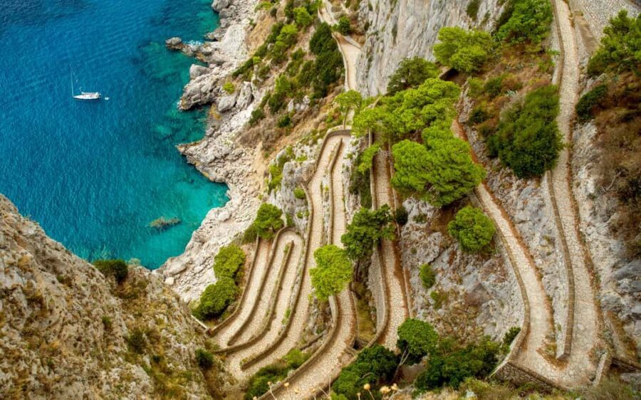 From Positano: Day trip to Capri - Group Tour by boat - Swim breaks and on-board extras that make the long day feel easy