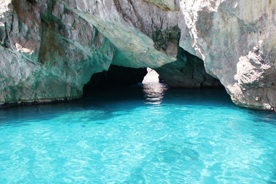 From Positano: Sorrento Coast & Capri Full-Day Trip by Boat - The Sorrentine Peninsula cruise: Marina Grande to Roman ruins