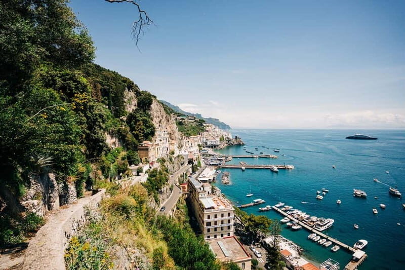 From Rome: Sorrento, Positano & Amalfi Coast Day Trip - A lemon-farm style stop: views, steps, and limoncello country