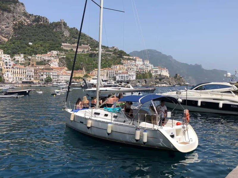 From Salerno: Amalfi Coast Full-Day Sailboat Trip with Lunch - Lunch on Board: Gragnano Pasta and Real Local Produce