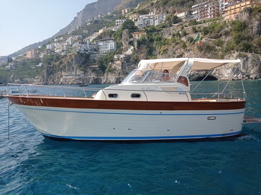 From Salerno: Sightseeing Day Cruise to Amalfi Coast - Onboard Rhythm: Prosecco, Snacks, Caprese Sandwich, Limoncello, and Local Bites