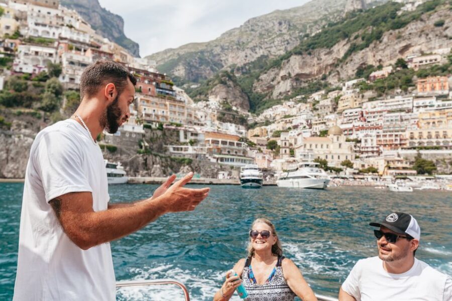 From Sorrento: Amalfi and Positano Full-Day Trip by Boat - Onboard Lunch, Snacks, and Drinks: Good Fuel for a Full Sea Day