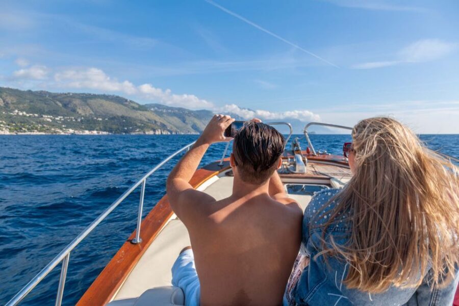 From Sorrento: Amalfi Coast Full-Day Trip by Boat - Speedboat Views: Furore Fjord, Nerano, Tordigliano, and the Cliff-First Perspective