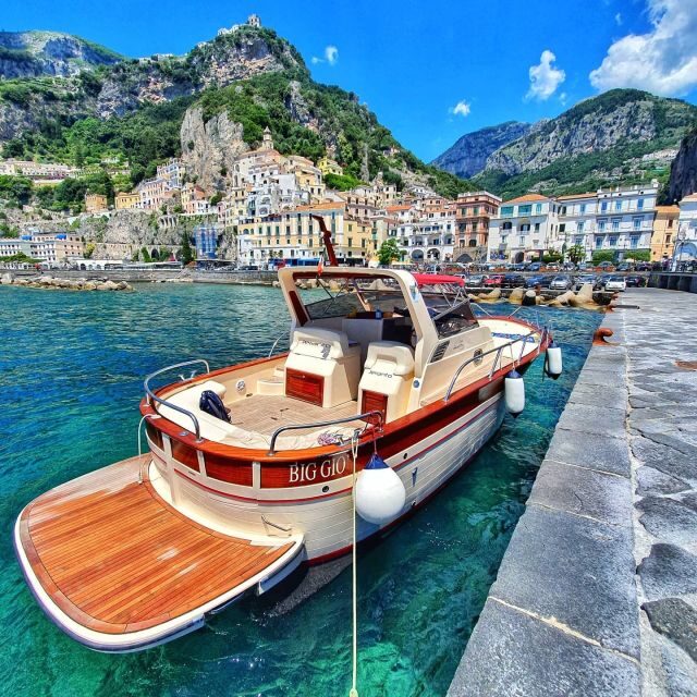From Sorrento: Positano and Amalfi Boat Trip with Transfer - Amalfi (1.5 hours): waterfront wandering with just enough time