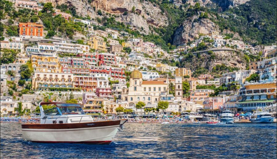 From Sorrento: Positano and Amalfi Boat Trip with Transfer - Positano (1.5 hours): choose your priorities fast
