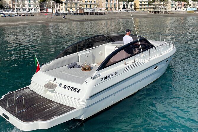 Full Day Private Boat Tour of the Amalfi Coast - Ravello from the sea and the Marmorata waterfall swim