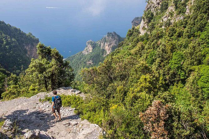 Hiking the Path of the Gods with Enzo: Amalfi Coast Adventure - Getting down to Positano: stairs vs. bus (choose before your legs decide)