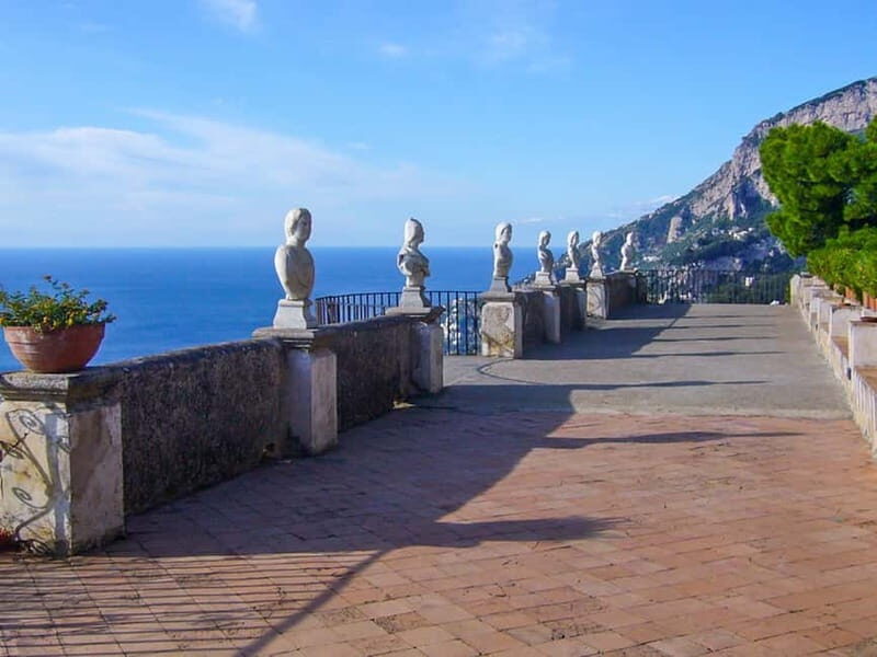 Naples: Positano, Amalfi, and Ravello Small Group Tour - Ravello’s Cliffside Views: Terraces, Gardens, and Tyrrhenian Sea Energy
