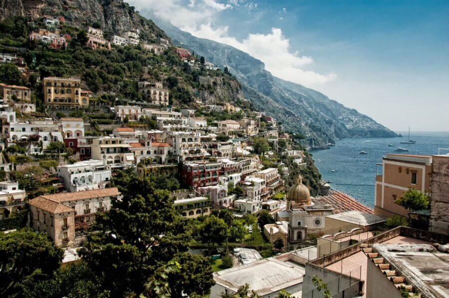 Naples/Sorrento/Positano: Private Amalfi Coast Tour by Vespa - Conca dei Marini: where you slow down just enough to enjoy the sea