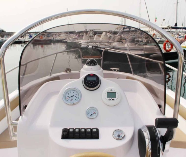 Salerno: Amalfi Coast Boat Rental (License not Required) - Swimming and snorkeling in secluded coves: plan for comfort, not just courage
