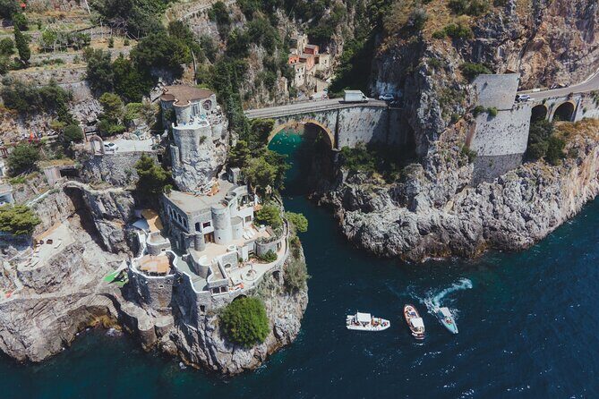 Small Group Amalfi Coast Boat Day Tour from Amalfi - Positano time: 1.5 hours to walk, shop, and cool off