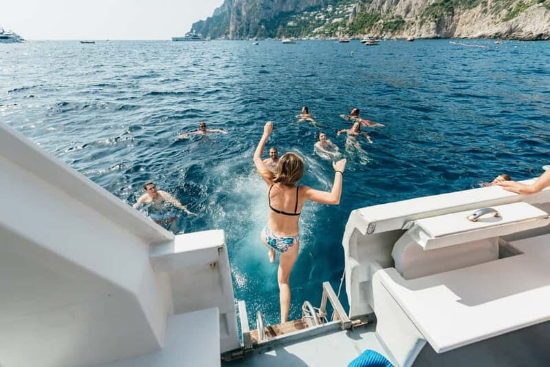 Sorrento: Coast and Capri Boat Trip with Limoncello Tasting - Cruise past Naples, the Sorrento coast, and Vesuvius