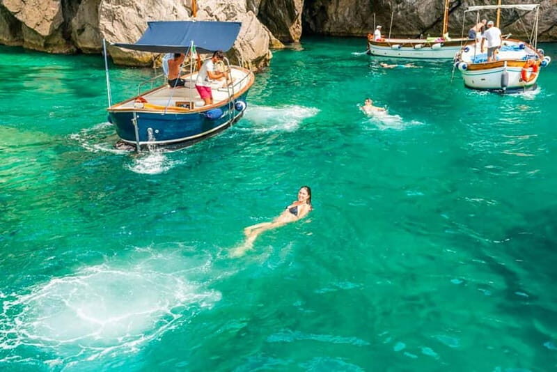 Sorrento: Positano & Amalfi Coast Small-Group Boat Tour - Sirenuses and Li Galli: the swim stop that turns the day into a memory